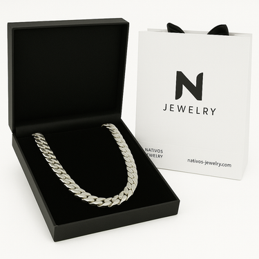 10mm Cuban Link Chain - Premium 950 Sterling Silver